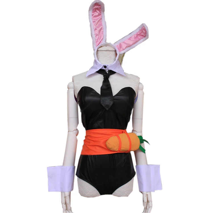 

Brdwn Hot TV Game Women's the Exile Rabbit Riven Cosplay Costume Halloween Party Apron Tights jumpsuits