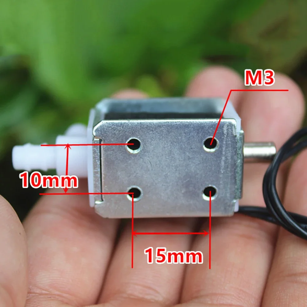 DC 24V 3-weg miniatuur luchtventiel magneetventiel kleine elektronisch gestuurde luchtklep uitlaat en ontluchting