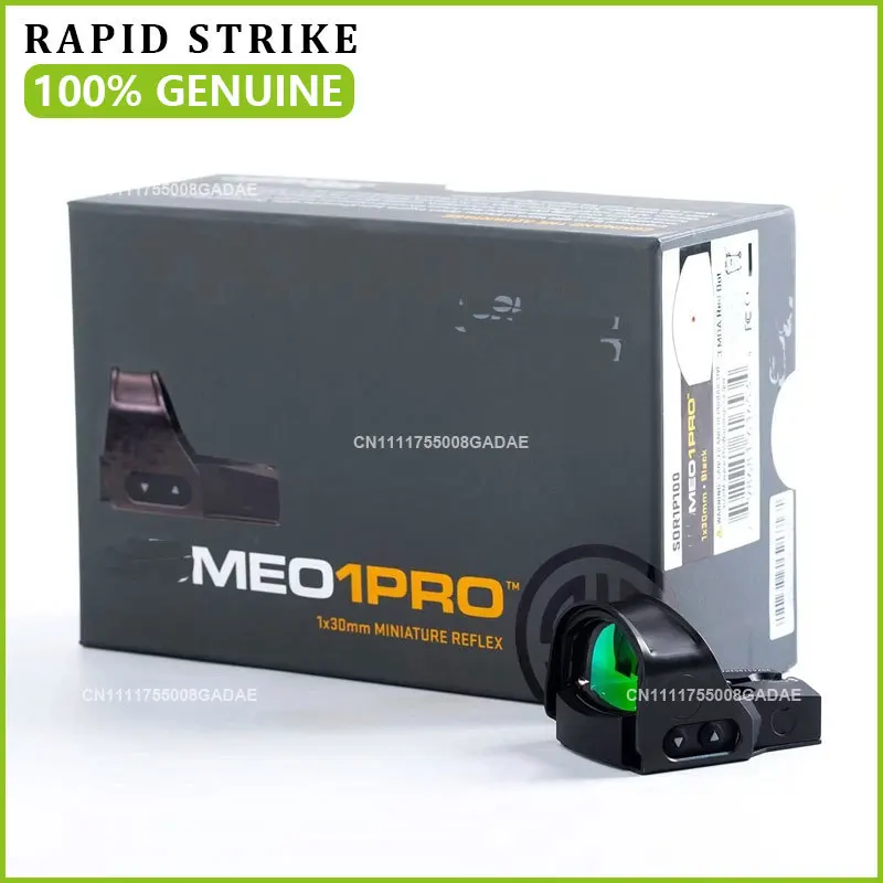 【GENUINE】R1 Pro 1X30 MM Compact Red Dot Sight 3 MOA Open Reflex Pistool Optische richtkijker met beschermkap /SOR1P100