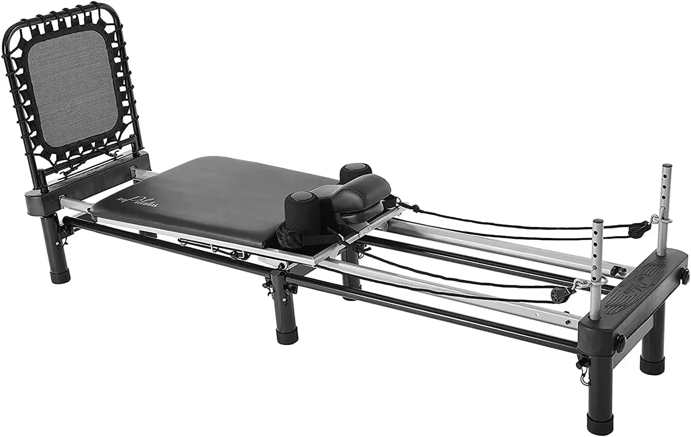 Premier Reformer - Pilates Reformer Workout Machine for Home Gym - Cardio Fitness Rebounder - Up to 300 lbs Weight C