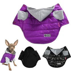 Autumn Winter Pet Clothes for Small Medium Dogs Cats Waterproof Puppy Coat Jacket Windproof Clothing Chihuahua Bulldog Outfits