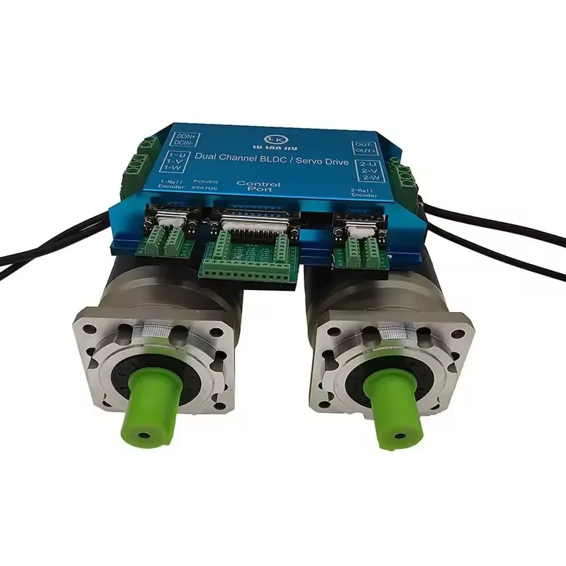 

310V geared motor group dual drive intelligent driver 500W600W750Wbldc high efficiency and energy saving brushless