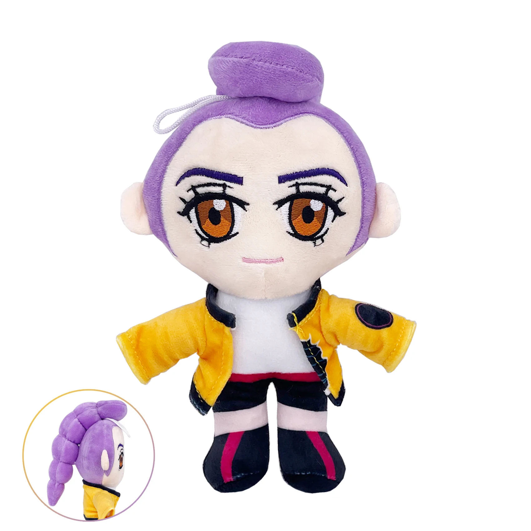 Hot Anime KPOP Demon Hunters juguetes de peluche Rumi Mira Zoey figura juguete de peluche muñeca Monster Hunt Girl Group juguete de peluche regalo para niños