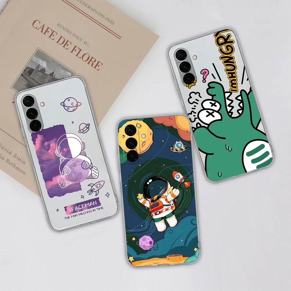 For Samsung Galaxy A26 A36 A56 Case Gradient Color Soft Clear Phone Housing For Samsung A 26 A 36 Galaxy A 56 Back Cover Fundas