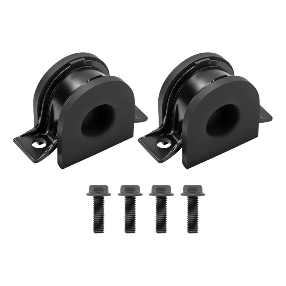 Sway Bar Mount Suspension Bushing Kit For Cornering Stability Black Suspension Bushing Kit High Durability Rubber