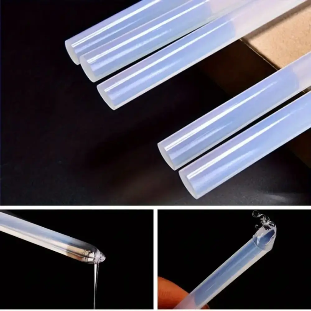 

High Temperature Resistant Hot Melt Glue Sticks High Viscosity 7/11mm Clear Adhesive Glue Sticks Mini Size 1Kg