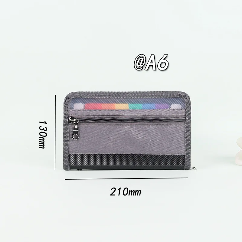 3 types 13 pocket organ bag, expandable folder with double-layer zippers porta,ble monthly bill receipt organizer,