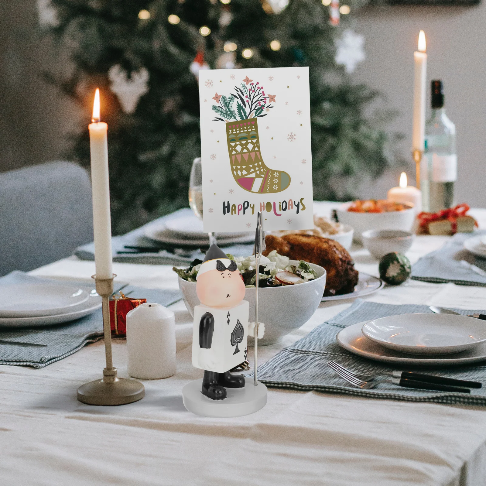 

Cute 3D Resin Memo Clamps Note Holders Office Supplies Desktop Ornament Multipurpose Clip Photo Message Bill Organizer Storage