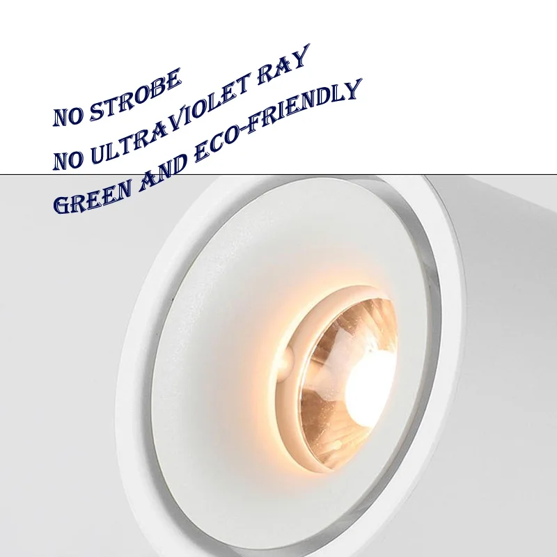 Imagem -04 - Dimmable Folding Rotating Led Downlights Luzes de Teto Lâmpadas de Sala Iluminação Interior Ac110 220 230v 27w 36w 48w Cob