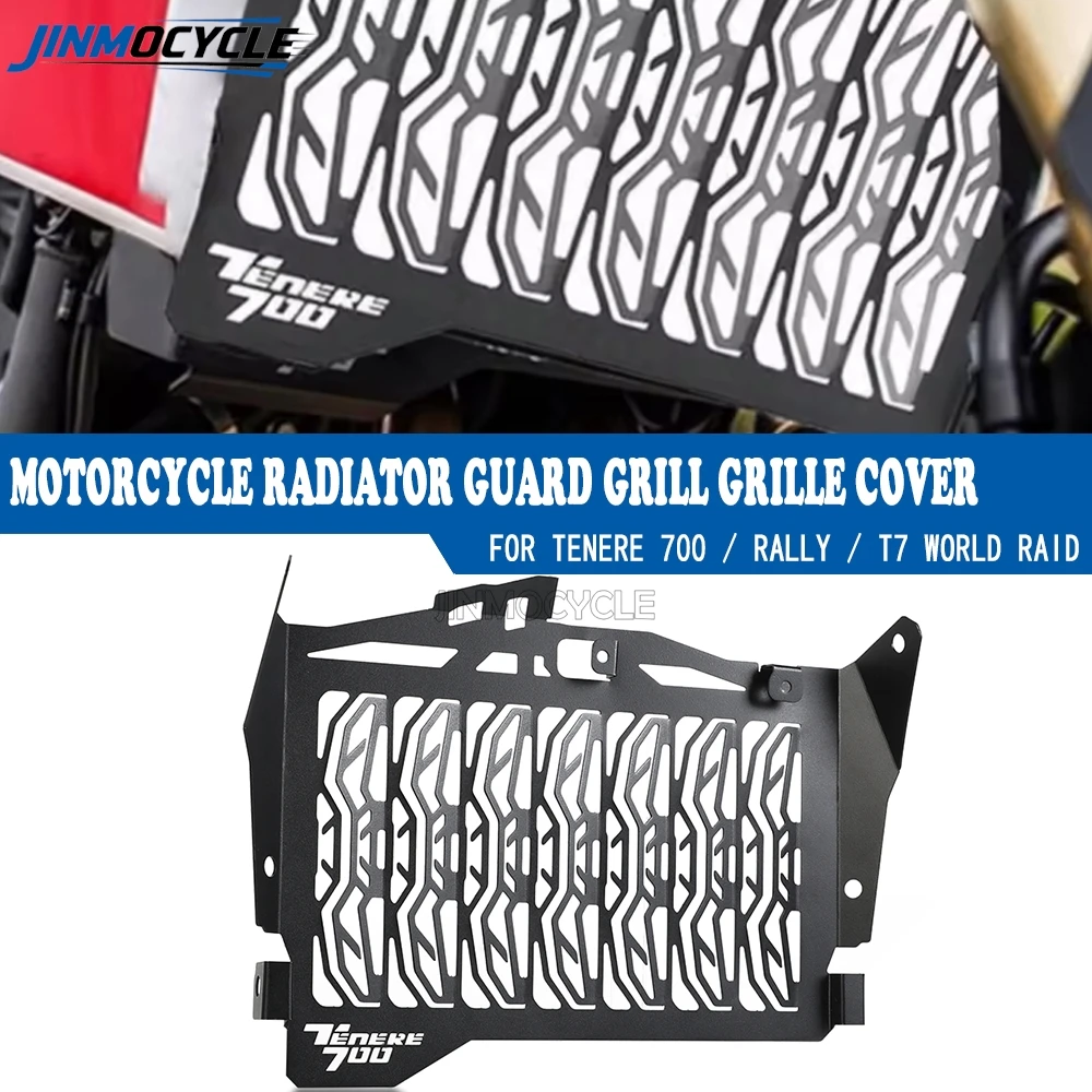 

2025 Motorcycle Accessories Radiator Guard Grille Protection Cover Protector For YAMAHA Tenere700 Tenere 700 T700 T7 2019 - 2024