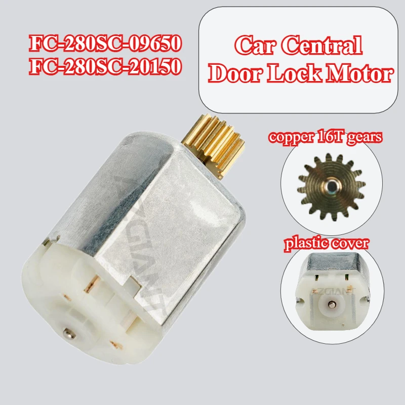 

AZGIANT FC-280SC-09650/FC-280SC-20150 car Central Door Lock Motor for Jaguar XJ6 1996-1997 Vanden Plas 1998-2003 carbon brush