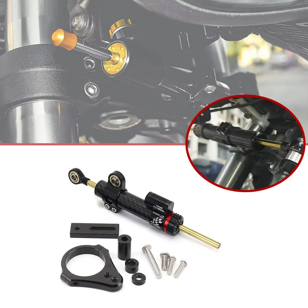 

﻿ New Motorcycle Steering Stabilizer Shock absorber bracket kit For Street Triple 765 S 765S STREET TRIPLE 765RS 765R