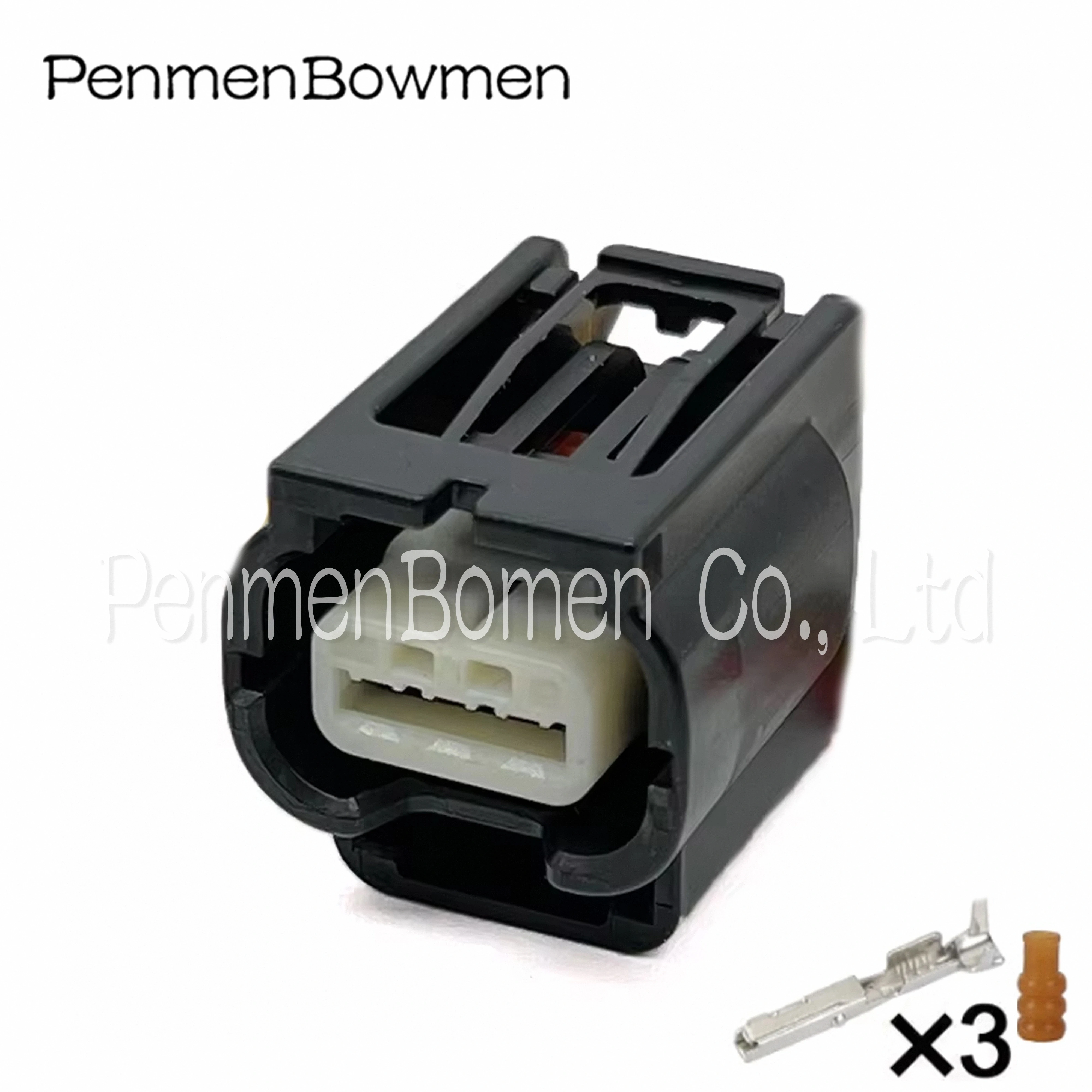 1 Set 3 Pin Auto Reversing Light Radar Electrical Cable Connectors Female Wiring Harness Plug for Honda Infiniti 7283-2147-30