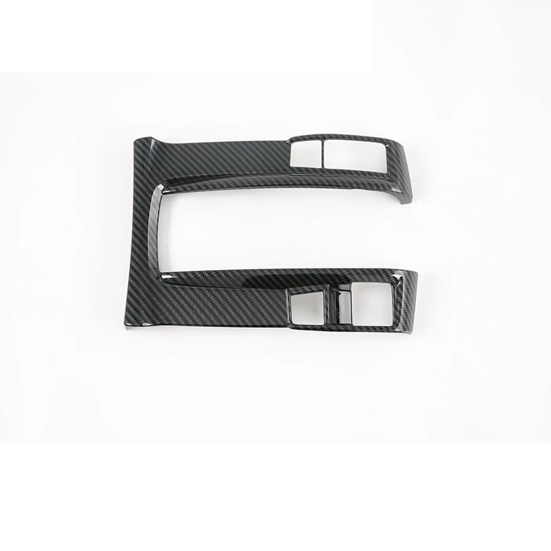 Per Honda Civic 2016-2020 copertura del pannello del cambio in fibra di carbonio rivestimento decorativo cornice finiture adesivo accessori interni