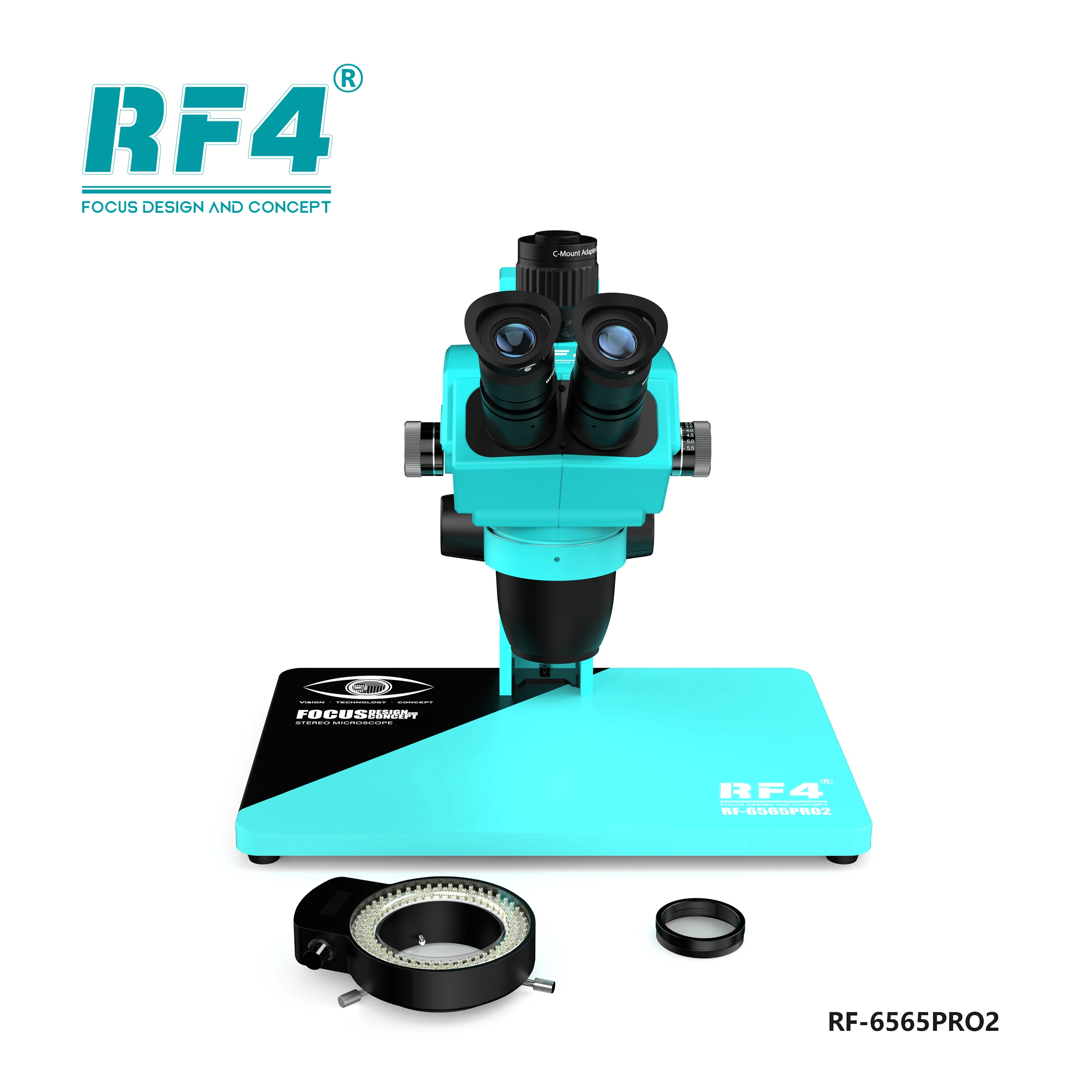 RF-6565PRO2 Designed A Clear Marking Line To Easily Achieve Clear Images After Installation, Making It An Efficient Microscope