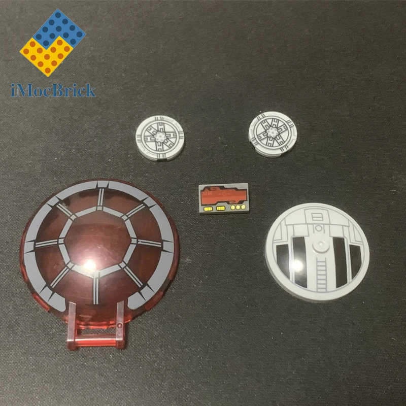 Mocs Sets TIE Advanced Brute Fighter Cockpit Print PART muslimax 18675pr0001 muslimatexaydish 6x6 invertito