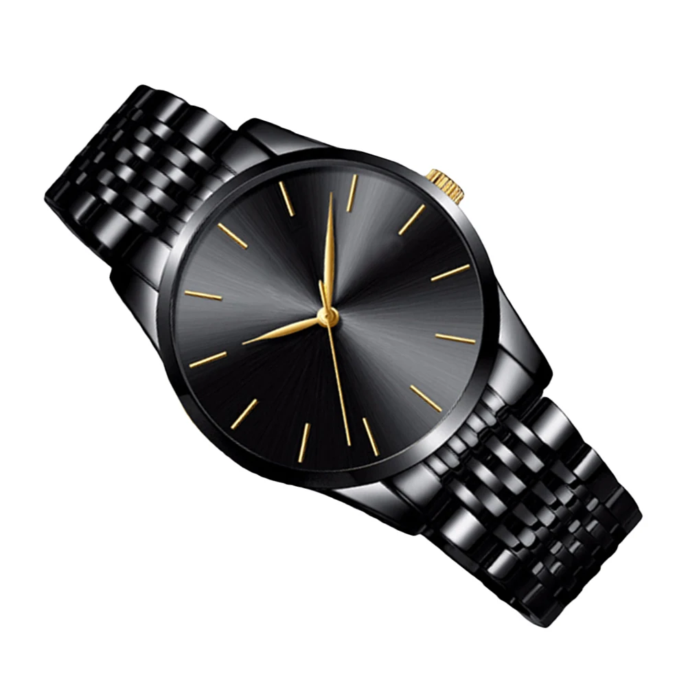 

Steel Strap Quartz Watch Waterproof Business Wristwatch for Men Calendar Display Fashion Precise Timekeeping Gift