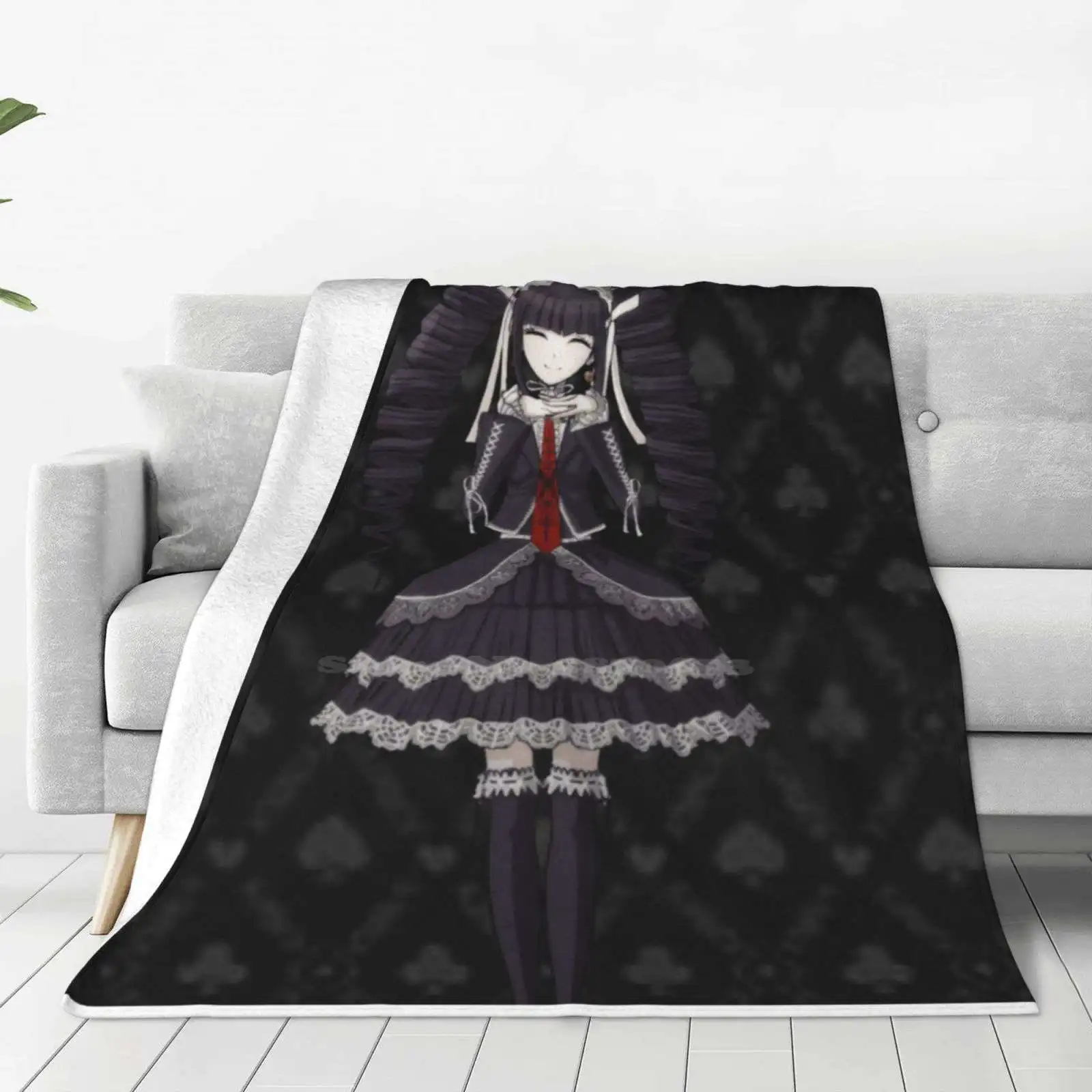 Celestia Ludenberg Soft Warm Light Thin Blanket Danganronpa Celestia Ludenberg Taeko Yasuhiro Gambler Poker Class 78Th