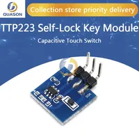 TTP223 Module Capacitive Touch Switch Button Self-Lock Key Module 2.5-5.5V