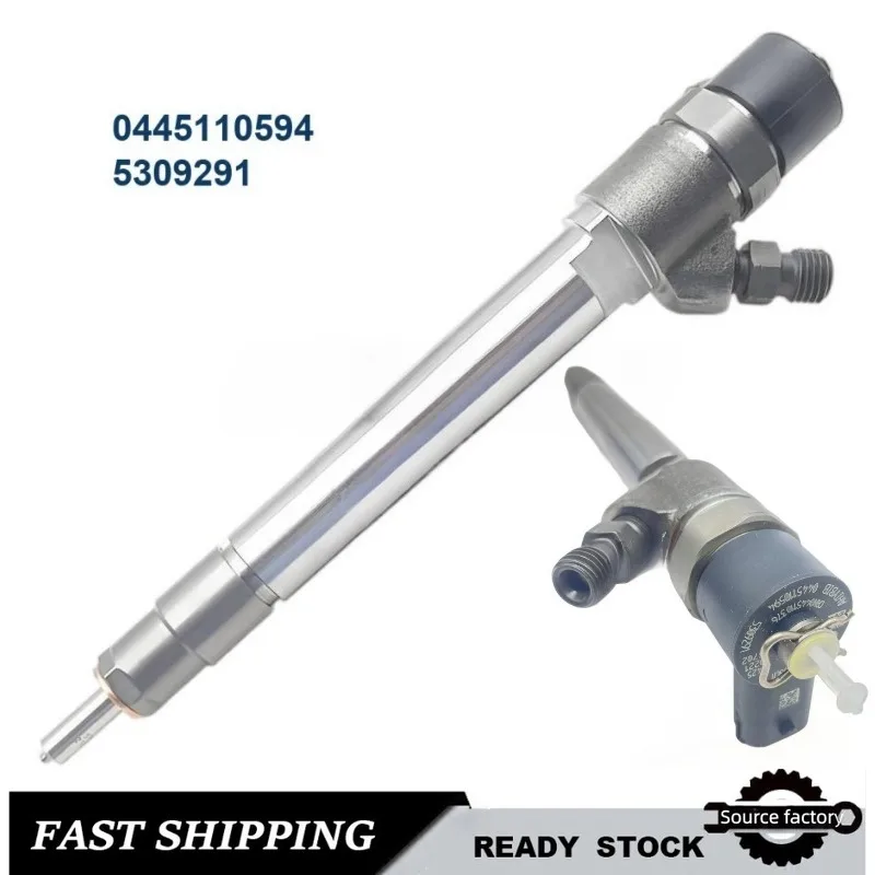 

0445110594 5309291 Common Rail Fuel Injector for Cummins ISF 2.8 Foton Jac Volga-Low Emission Fast Shipping