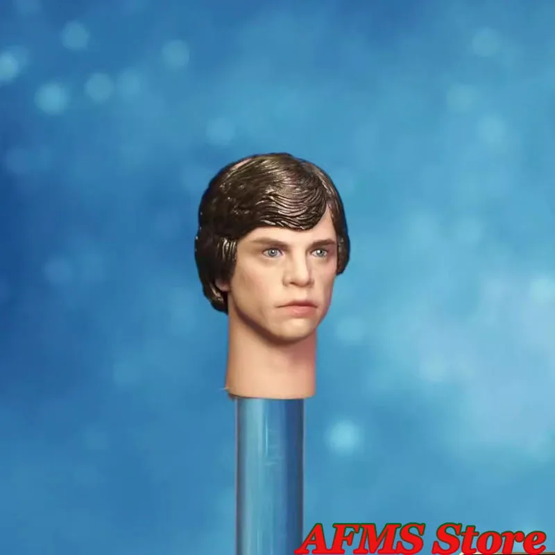 Manipple Studio 1/12 Mężczyźni Żołnierz Luke Skywalker Rzeźba głowy lalek Star Wars Model głowy dla 6-calowej figurki akcji SHF Body Toys