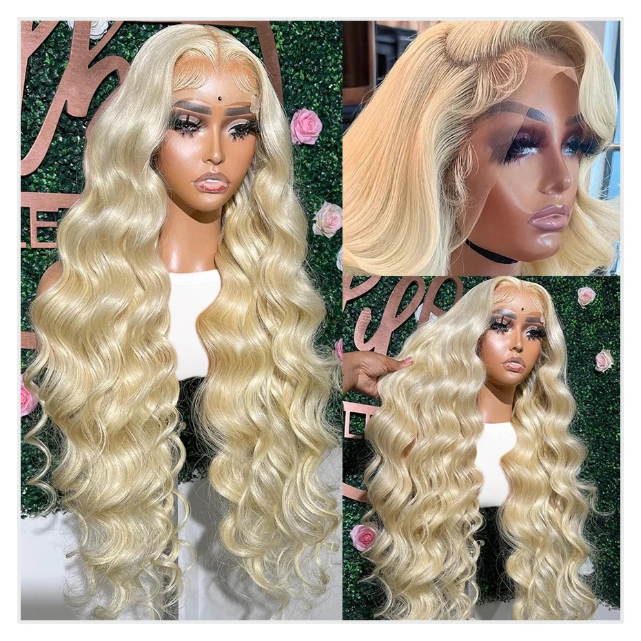 613 HD Lace Frontal Wig 13x6 30 Inch 200 Density Body Wave Human Hair Wig 13x4 360 Lace Front Human Hair Wig Raw Vietnamese Hair