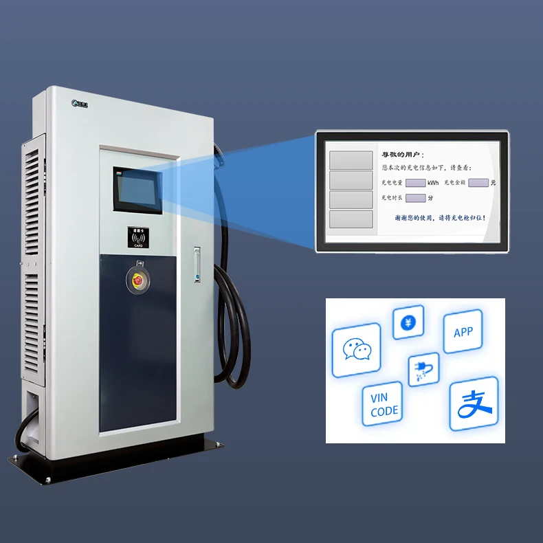 Factory Direct Price 30kw 60kw GBT OCPP Electric Vehicle Dc Fast Charger EV Charging Station