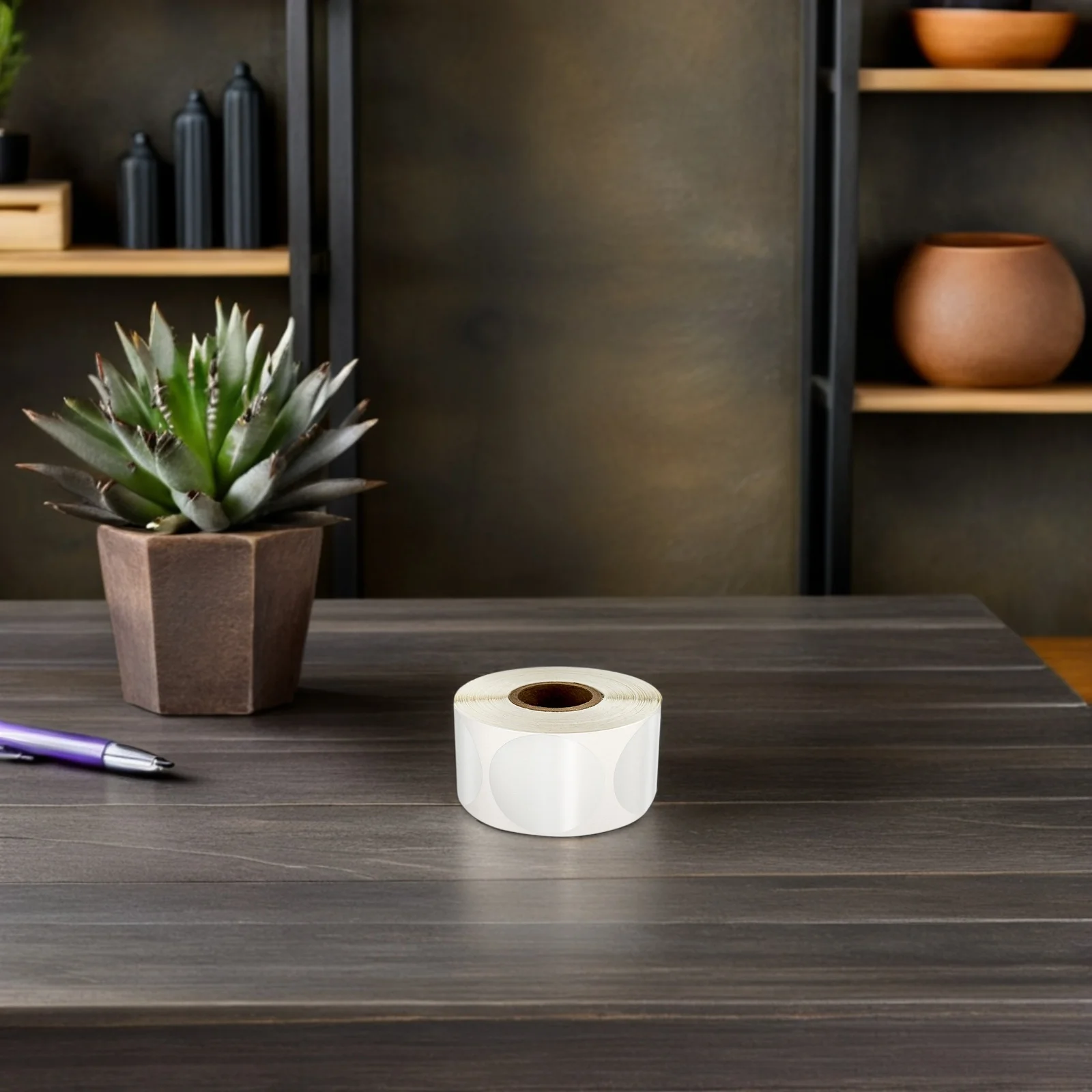 500 adesivi sigillanti rotondi etichette autoadesive trasparenti per confezioni regalo forniture arredamento design creativo