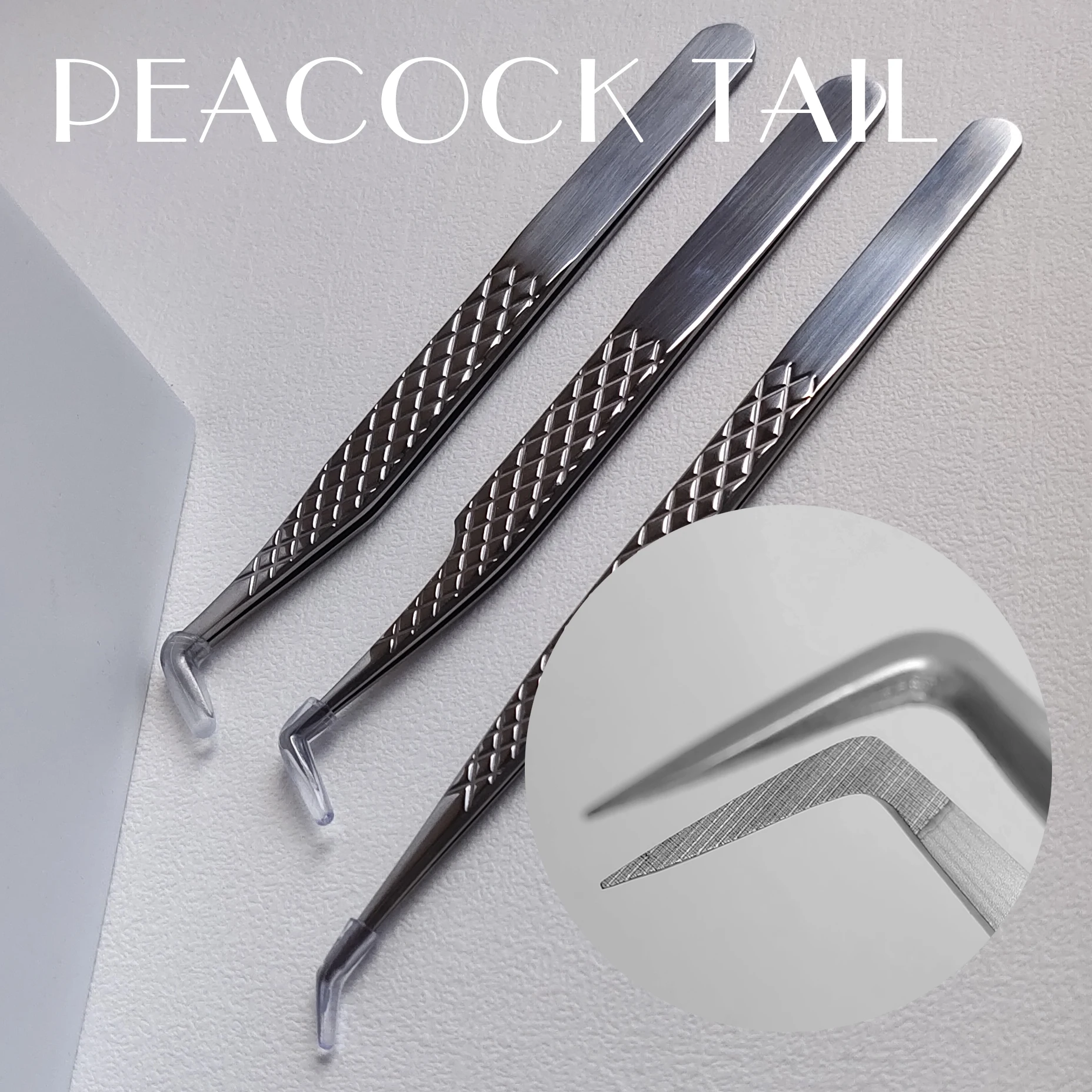 tweezer Fiber Tip False Lash Tweezers For Eyelash Extensions perfect close tip of tweezer for eyelashes