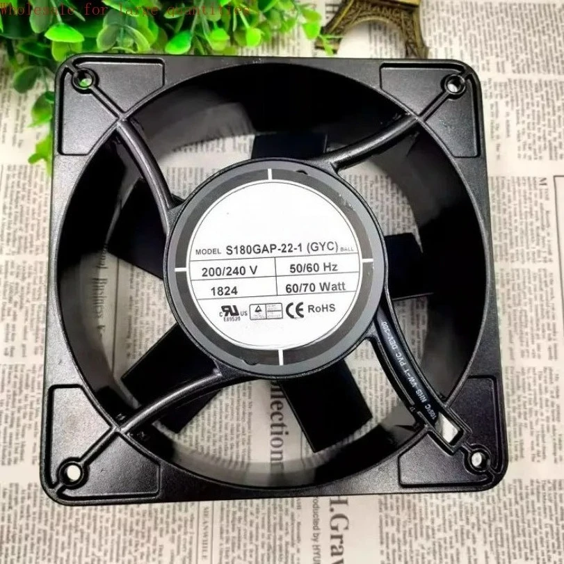 

High Power Ball Bearing Axial Cooling Fan Heavy Duty Vent Fan For Industrial Cabinet Cooling System（ws004）