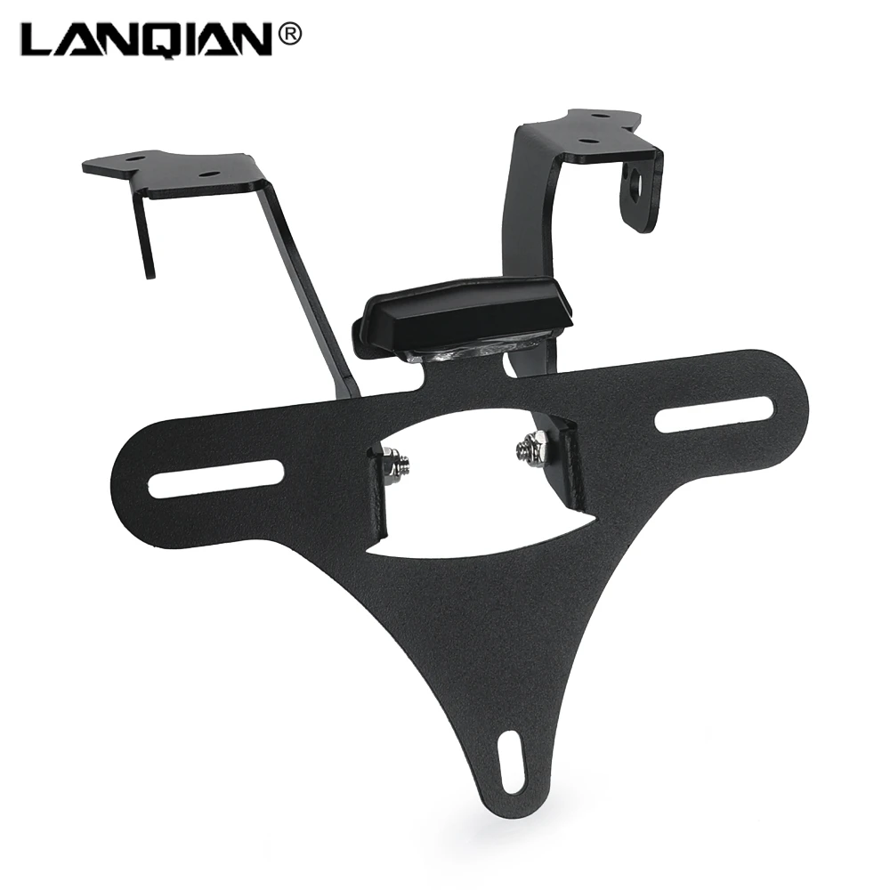 

Rear Tail Tidy Fender Eliminator For CFMOTO 450MT 2024 License Plate Bracket Foldable Registration Number Frame Holder Support