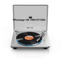 FiiO TT13 Portable Audiophile Turntable Automatic Vintage Vinyl Record Player with CD/DVD/VCD Playback Features
