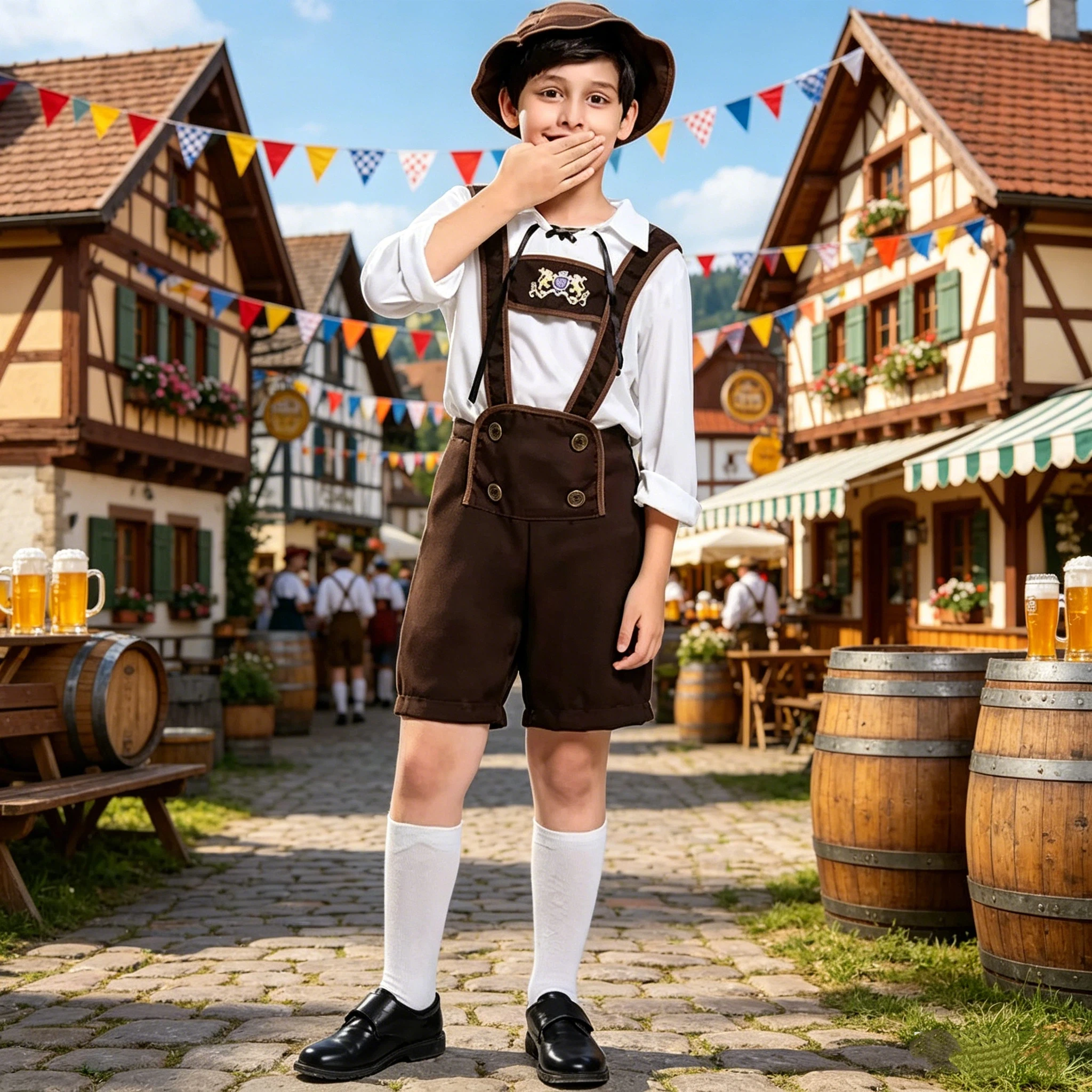 Disfraces de Halloween, Trajes Folclóricos Alpinos, Disfraces para Teatro, Disfraces Infantiles para el Día del Niño, Disfraces para Oktoberfest, Disfraces para Niños, Disfraces para Actuaciones, Niño 2026