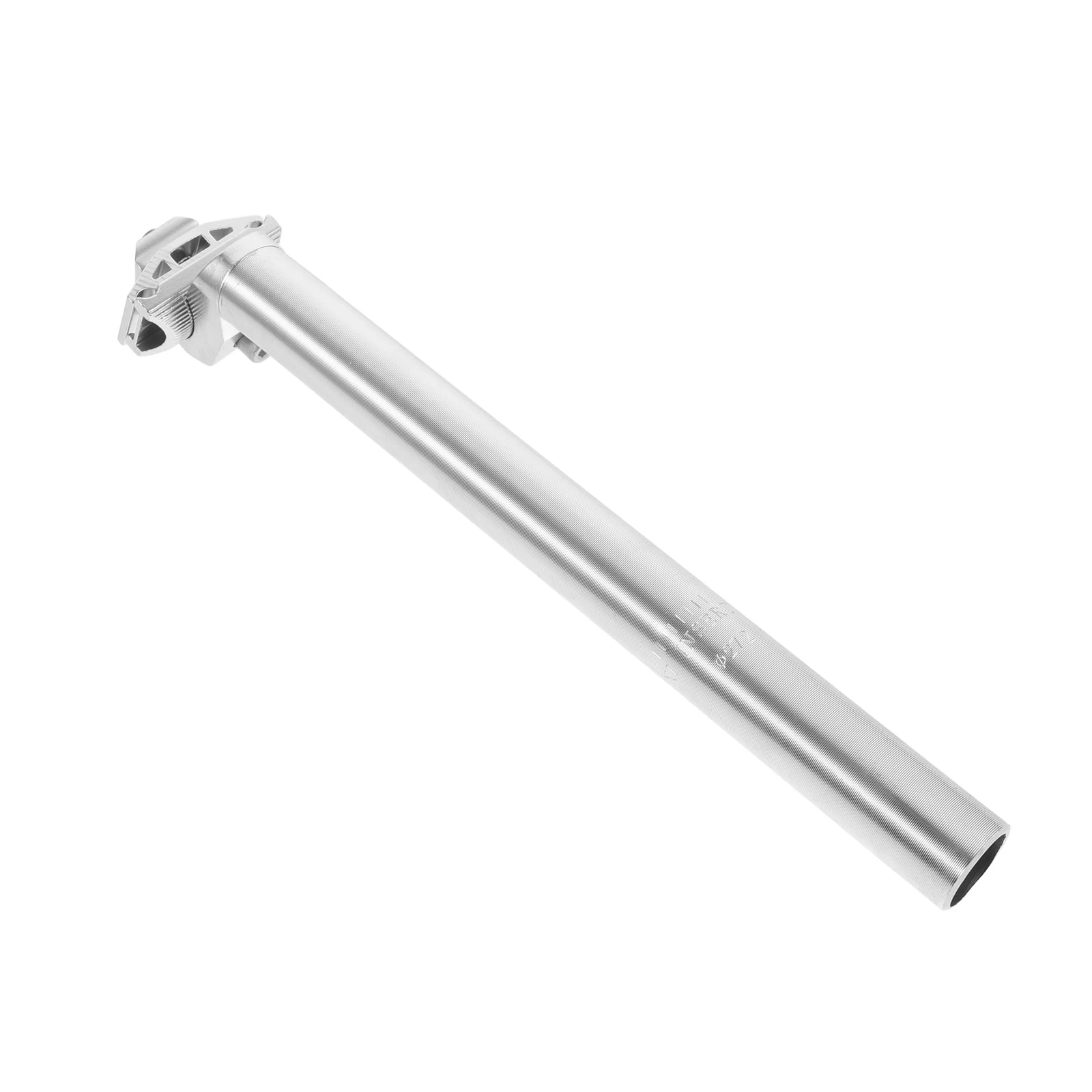 

Bicycle Seat Post 27.2x300mm Silver Adjustable Clamp Suitable for Mountain Road Bike Seatpost Tube Adapter Dropper Lever
