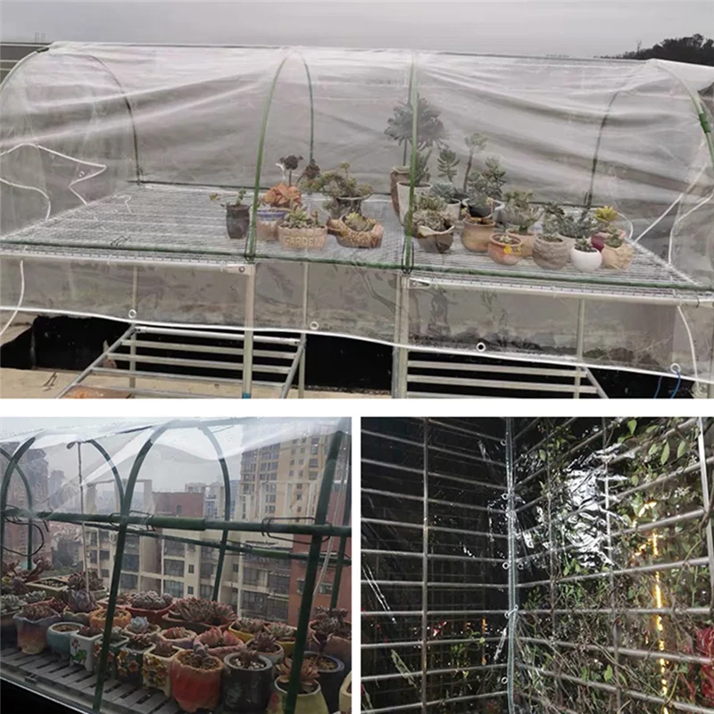 

IALJ-мягкий стеклянный дождевик, утолщенный уличный балкон, непромокаемый тент, дождевик