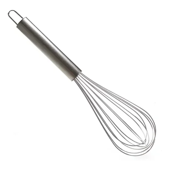 10-inchManual Egg Beater Stainless Whisk Kitchen Wire Balloon Whisk Milk Egg Beater Egg Mixing Mixer Tools