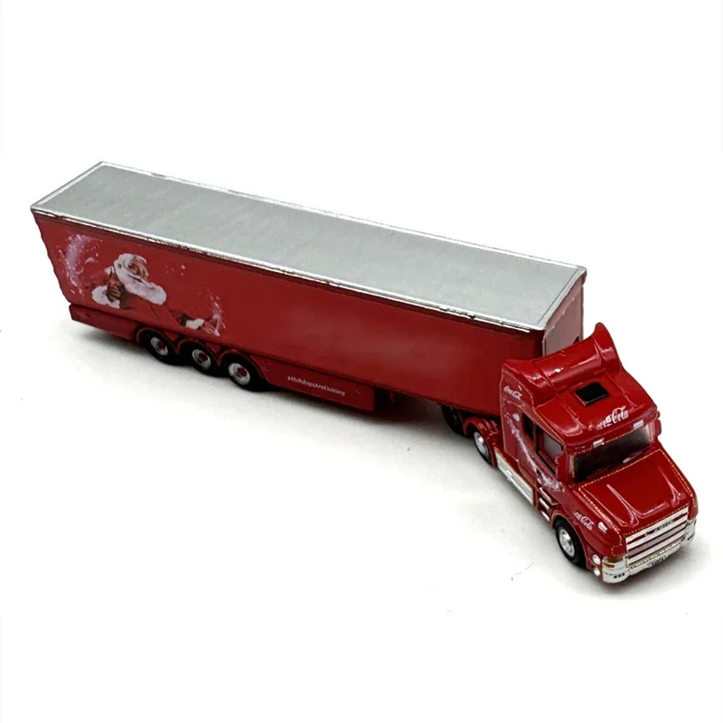 1:148 Scale Diecast Alloy American Transport Truck Toys Cars Model Classics Adult Collectible Souvenir Gifts Static Display