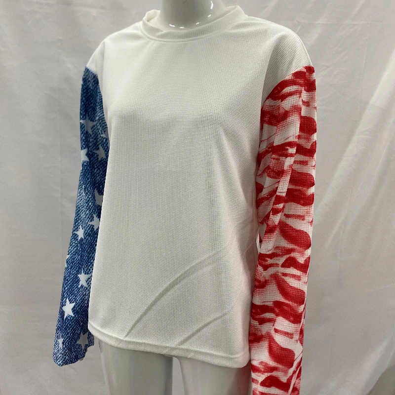 الأوروبية الأمريكية الخريف المرقعة المطبوعة جولة الرقبة أعلى المألوف شخصية فضفاضة الهيب هوب الشارع تي شيرت الرجال المرأة