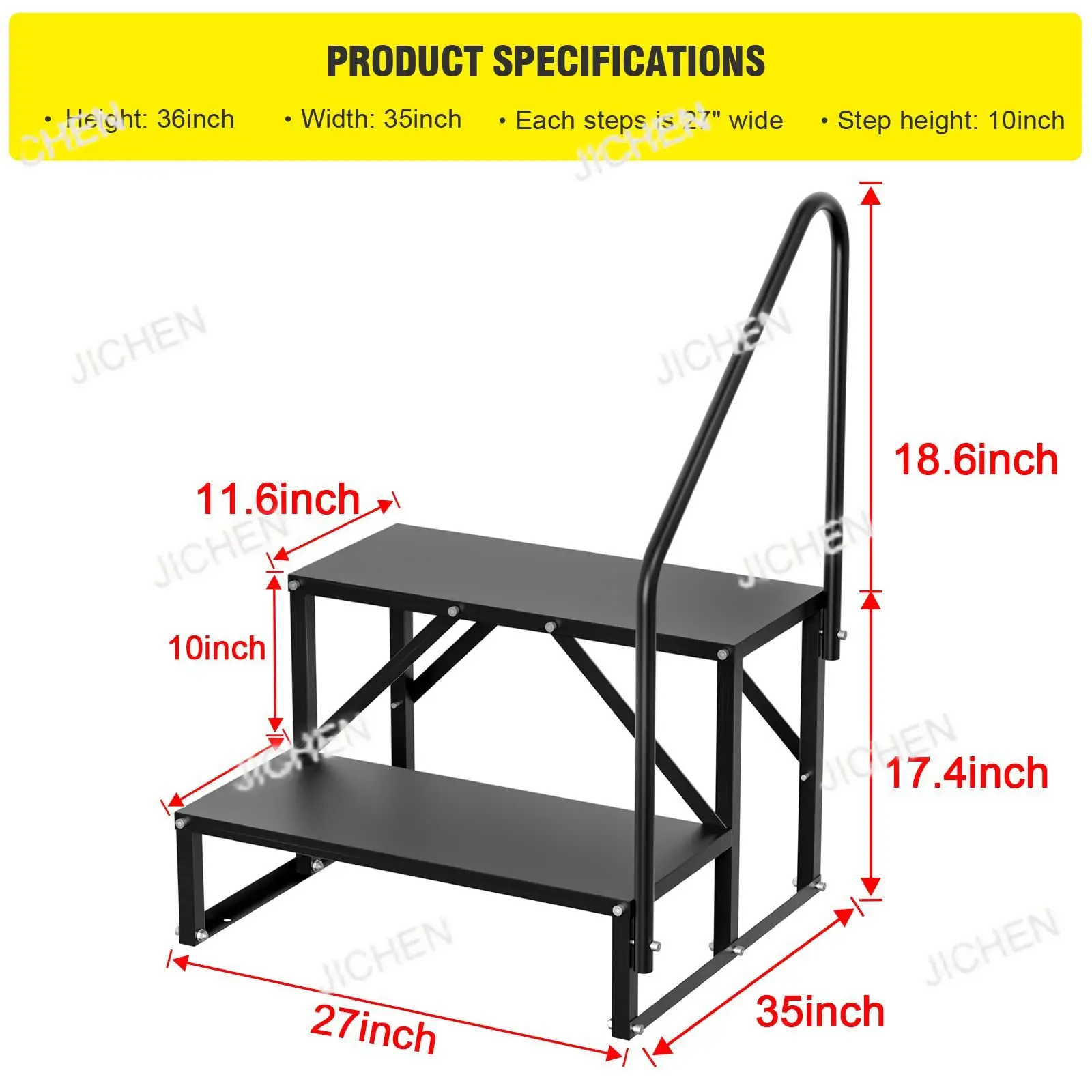 JC RV steps, ladders, bathtub steps, ladders