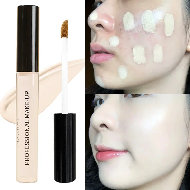 1PC Liquid Concealer Stick Moisturizing Foundation Cream Waterproof Lasting Cover Acne Dark Circles Face Contour Makeup Cosmetic