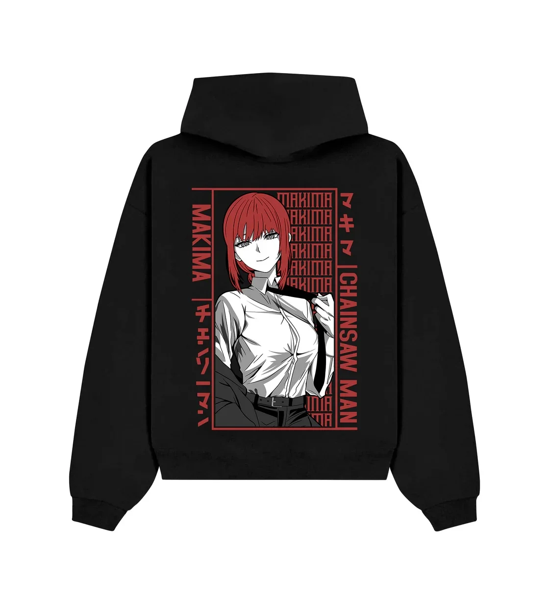 

Chainsaw Man Japanese Anime Printed Pure Cotton Hoodie for Men and Women Oversized Leisure Retro Y2K Autumn and Winter Hoodie