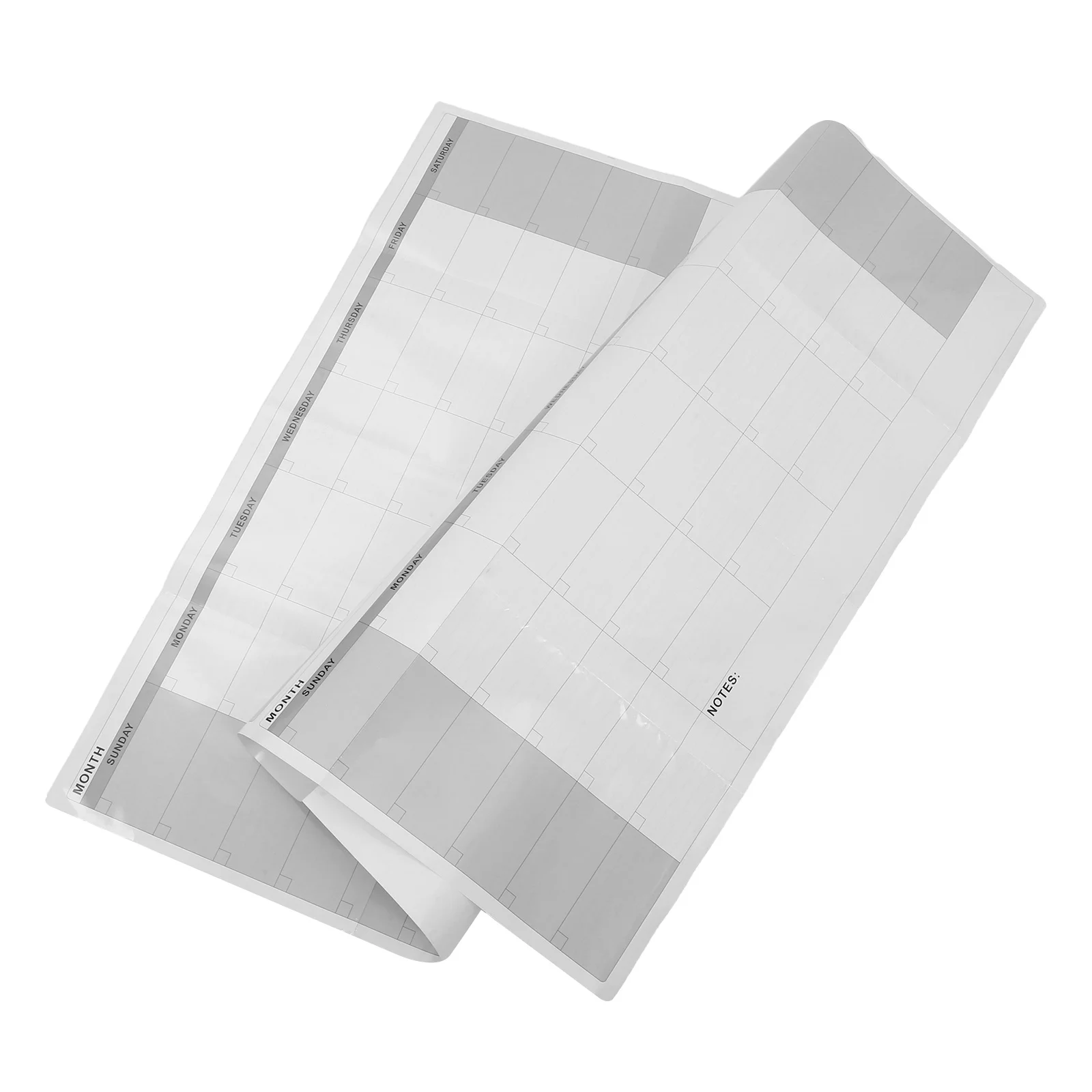 

Dry Erase Wall Calendar Undated Three Month Planner Reusable Thick Paper Large Monthly Whiteboard Calendar for Home Office