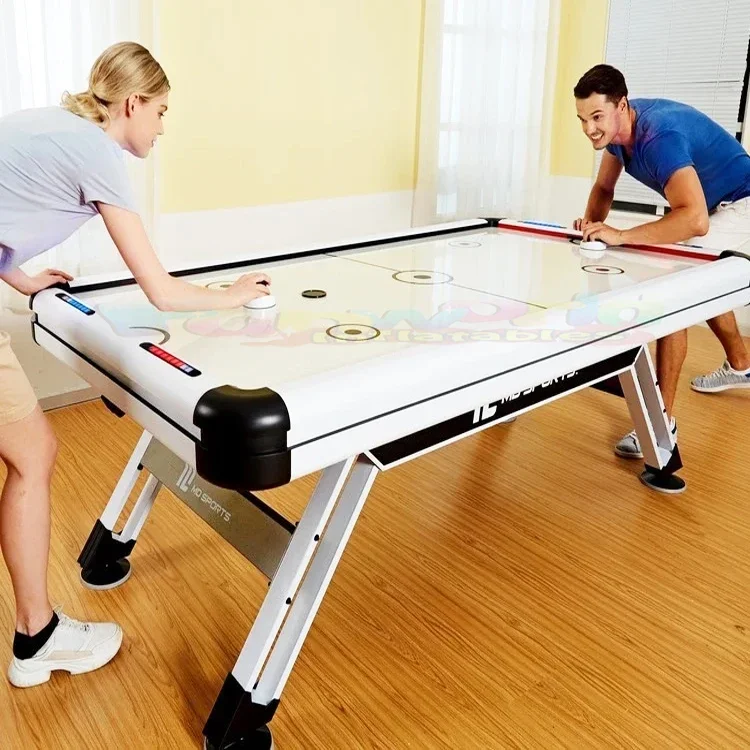 Multifunctional party playing billiard pool table and air hockey with ping pong games