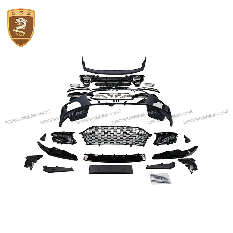 Fit for Audi R8 Upgrade New Style PP plastic body kit car modified Set New 2016-2019 R8 Auto Accessories free sea shipping