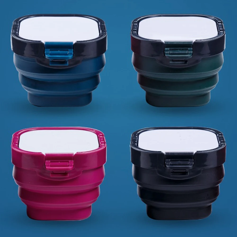 กล่องสีแบบพับ3-in-1ที่เหนือกว่ามาพร้อมกับกล่องใส่สี16ช่องสีดำ