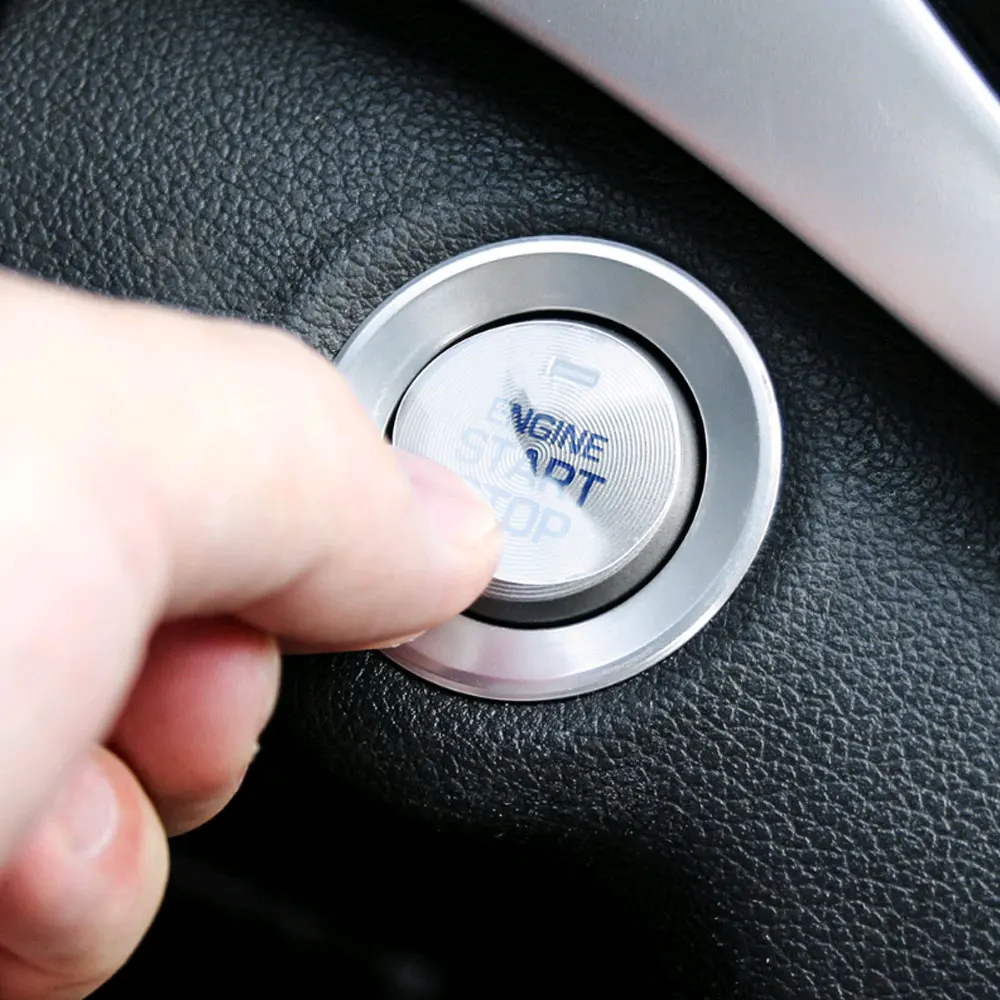 

1pcs Car Engine Ignition Start Stop Button Protective Film Sticker Start Button Sticker Film Car Interior Styling Accessories