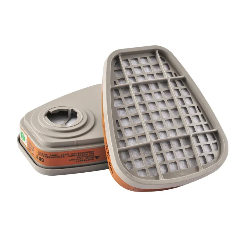 Gas Mask Filter Box 6011-6016 Organic Vapor Odor Spray Pesticide Accessories Activated Carbon Multifunctional High Iodine