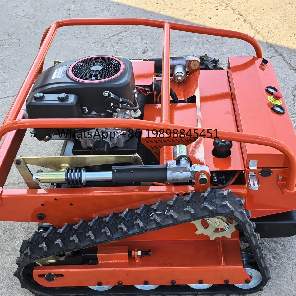 LM-860 공장 직판 CE 인증 크롤러형 신형 원격 제어 잔디깎이 농업용 잔디깎이