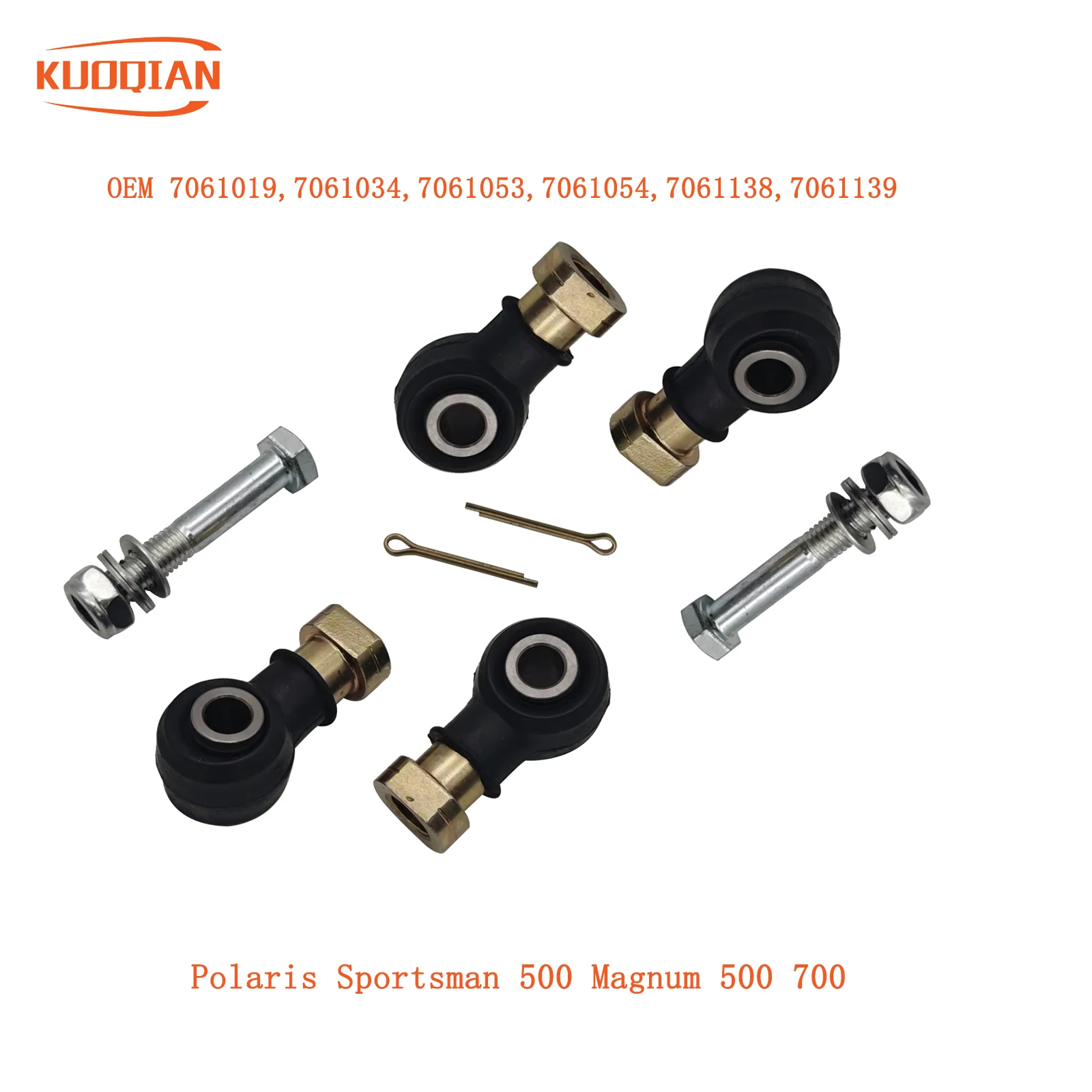 

Комплект наконечников рулевой тяги для Polaris Sportsman 500 Magnum 500 700 1998-2012 7061054 7061053 7061138 7061139 шариковые шарниры LH & RH, 1 комплект