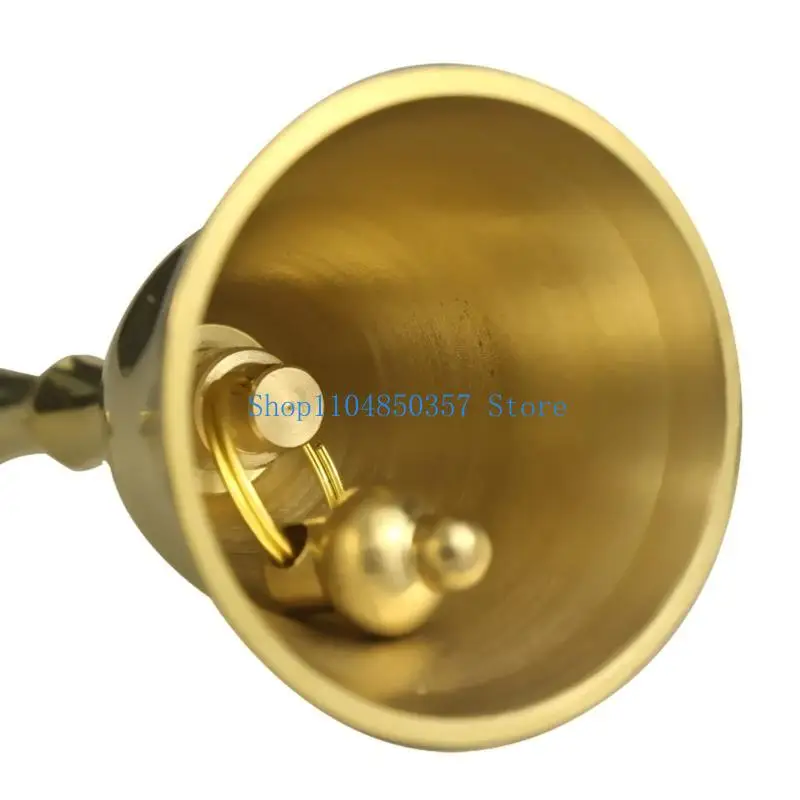 

652F Christmas Tree Pendant Brass Handicrafts Scripture Bells Button Wind Bells Home Creative Decorations Gift Engraved Bells